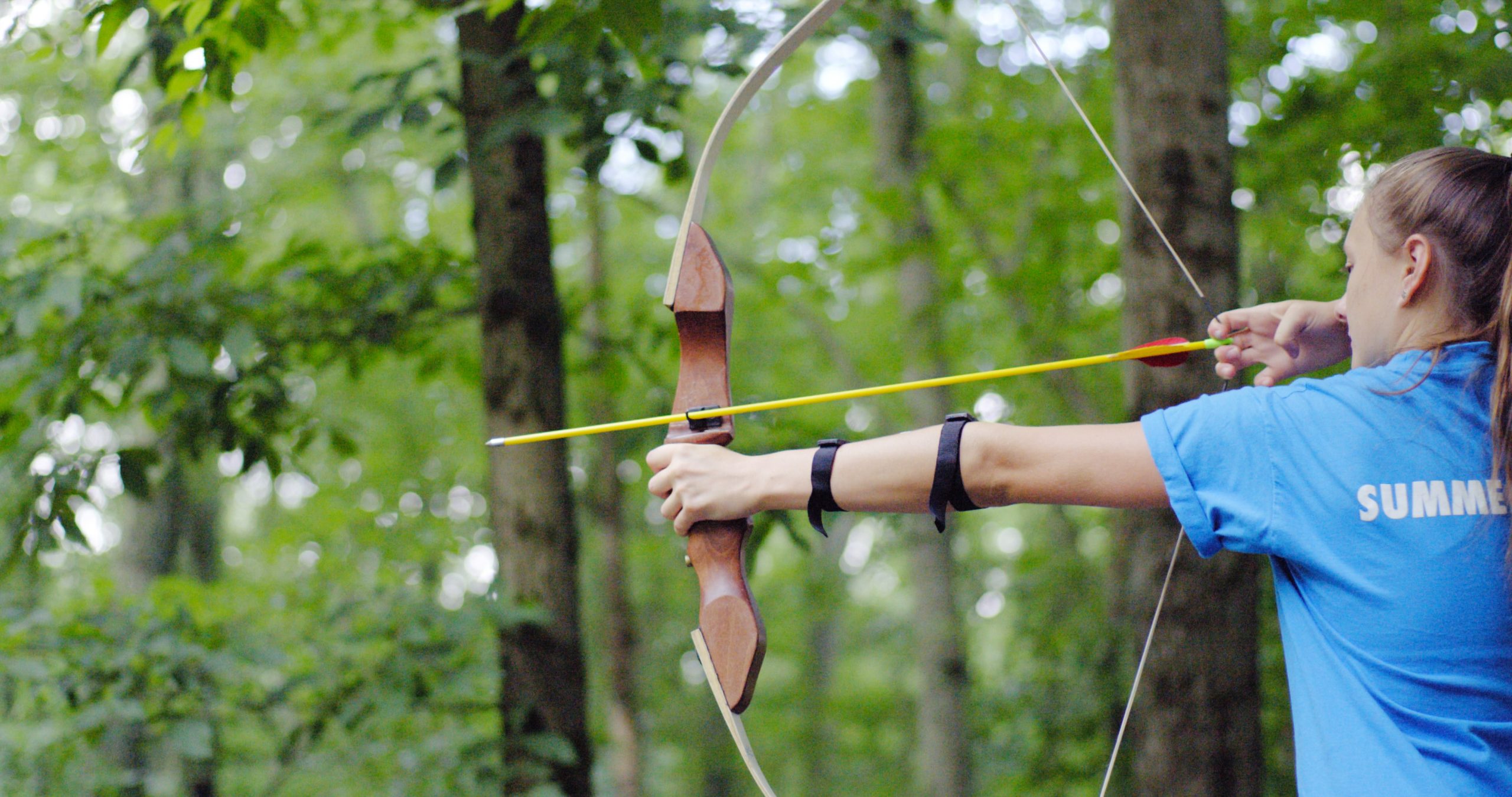 archery at camp