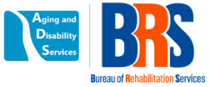 Aging and Disability Services Logo and Bureau and Rehabilitation Services Logo
